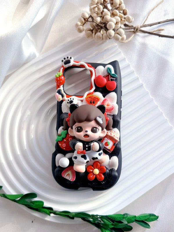 Cherry Moo Sweetheart Phone Case