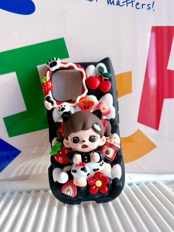 Cherry Moo Sweetheart Phone Case